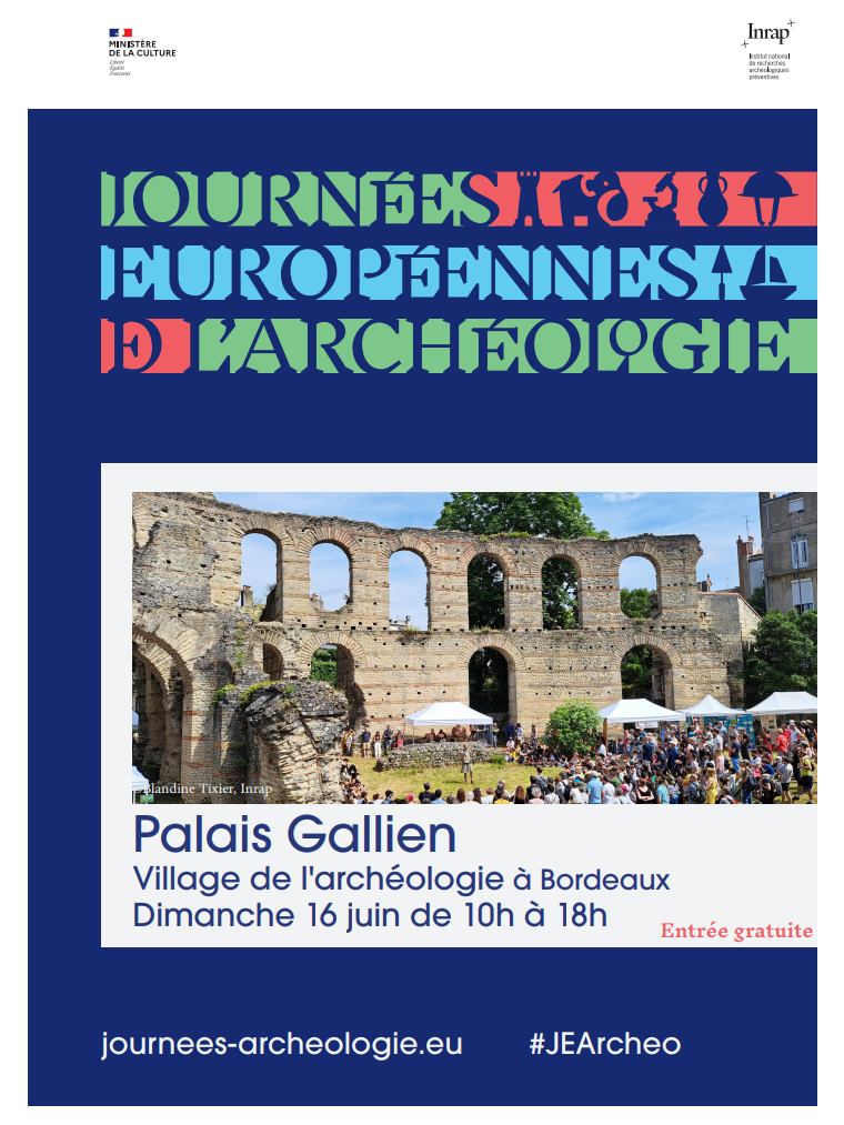Affiche JEArcheo   Palais Gallien