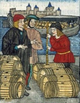 flotte vin moyen age 1600