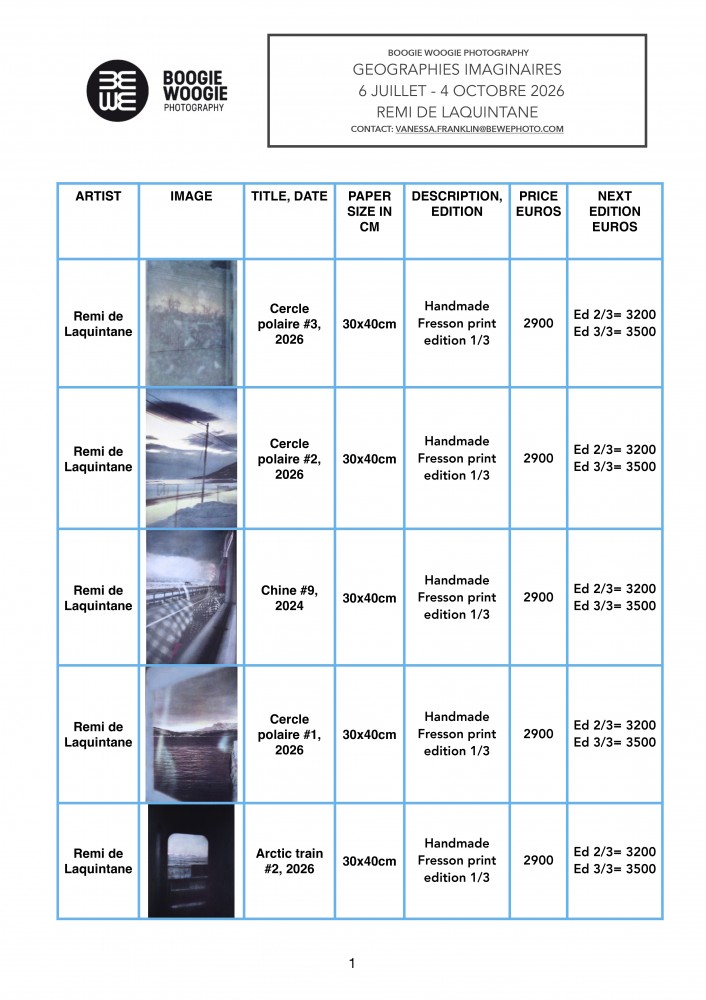 ARLES 2026 remi de laquintane price list  1