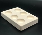 Boite pour   oeufs fabrication de biscuit ceramiques  vallauris france dnb