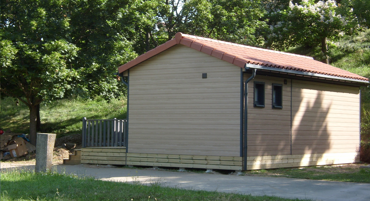 chalet bois independant jardin - kiné, praticien, chambre d'hôte, local étudiant