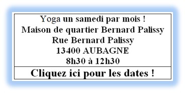 YOGA AUBAGNE