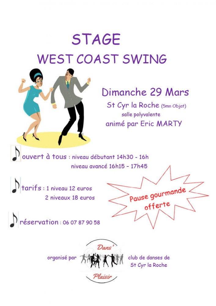 affiche stage west coast