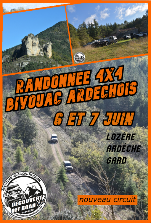 bivouac ardeche