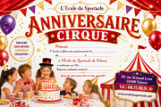 Anniversaire carte d invitation  1 