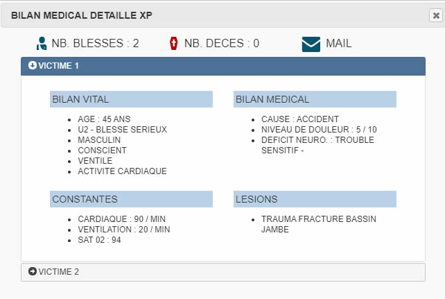 bilan medical essais en vol