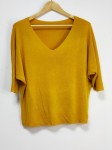 Pulls MILA PLAIN MOUTARDE