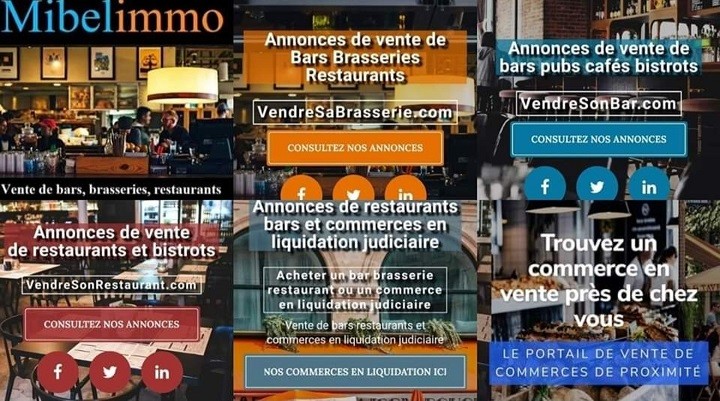 site d'annonces de bars brasseries restaurants  vendre