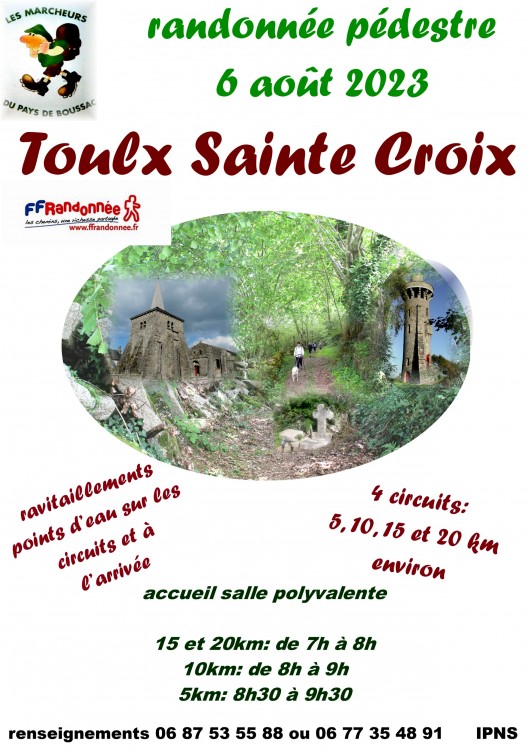 Web affiche rando Toulx 2023