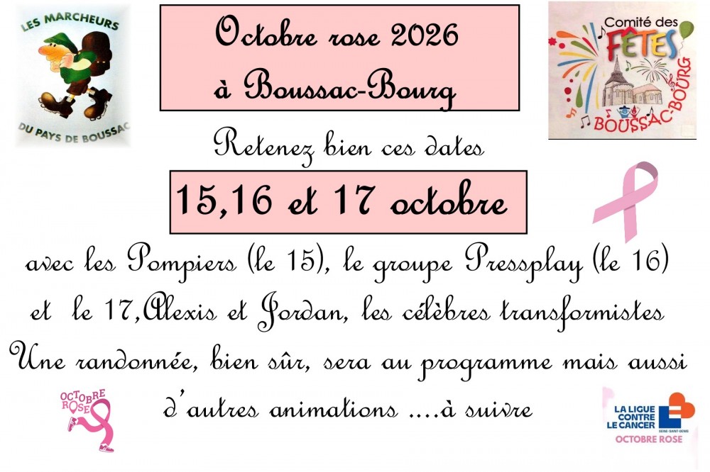 Web octobre rose 2026