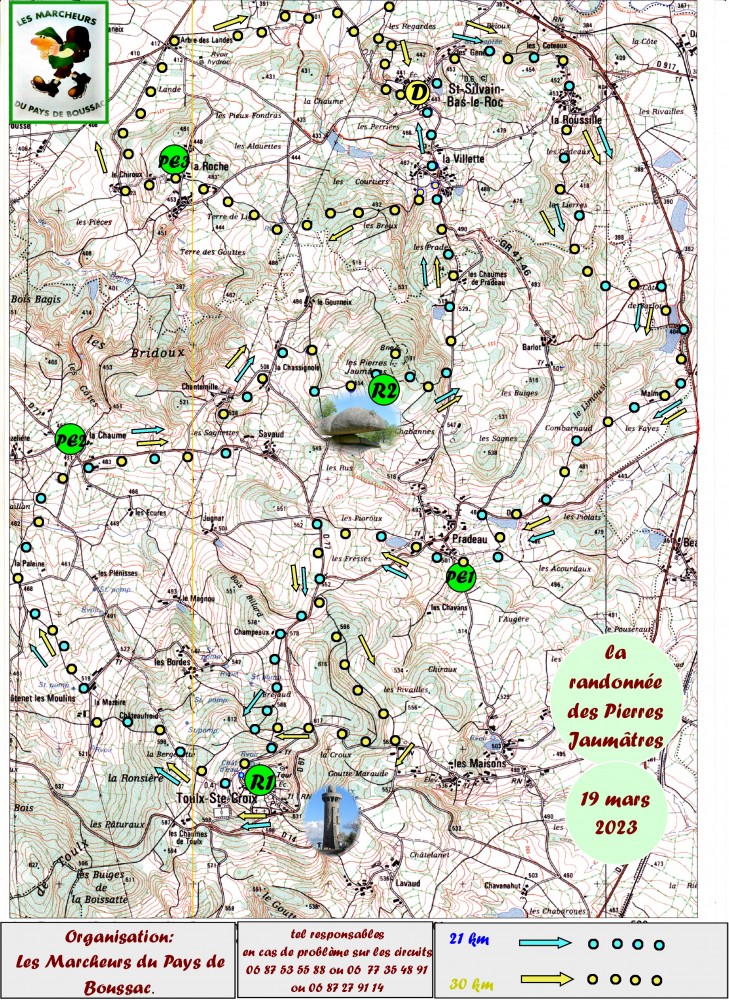 Web rando  circuits 20 et 30 km 2023