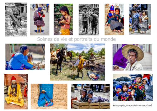 SCENES DE VIE ET PORTRAITS DU MONDE