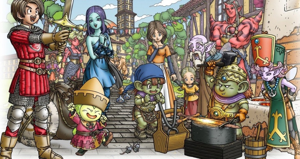 dragon quest x artwork