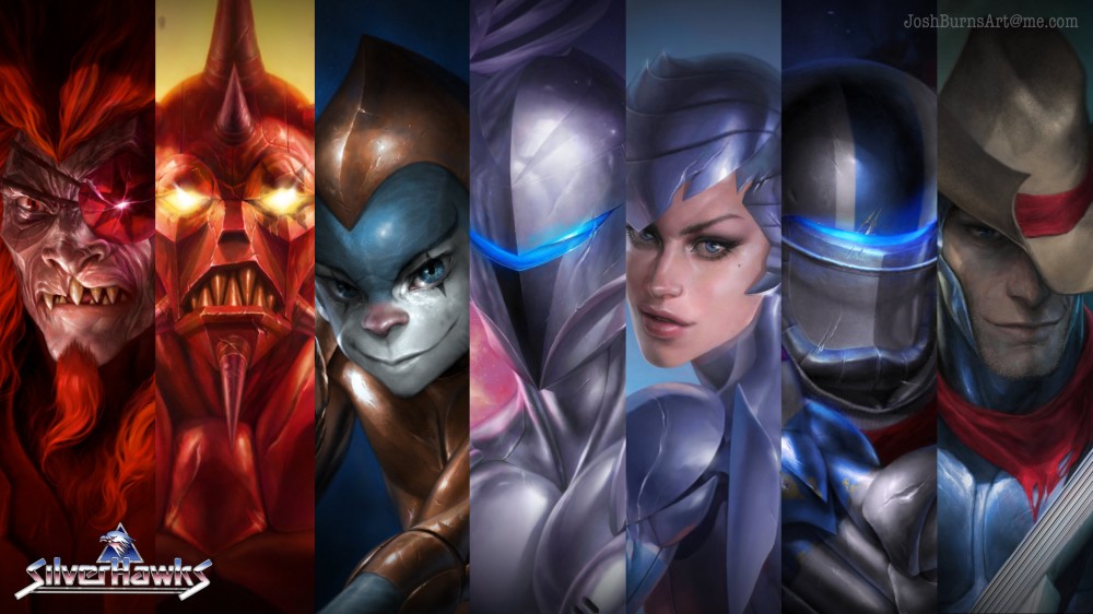 ArtStation Silverhawks Josh Burns wallpaper wpt8402021