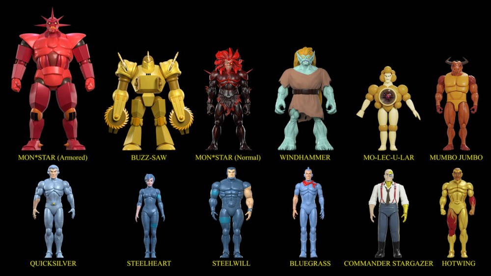 silverhawks police line up super7 waves 1 2 3 wow by amazingcoolstuff dfhezdk pre