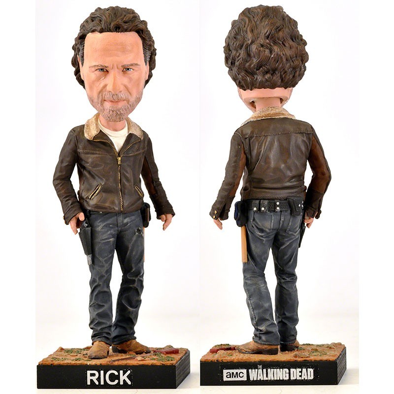 the walking dead rick bobblehead 