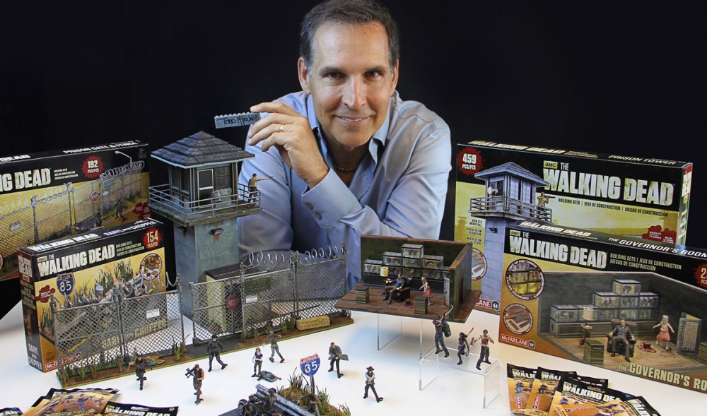 the walking dead todd mcfarlane building set 1200