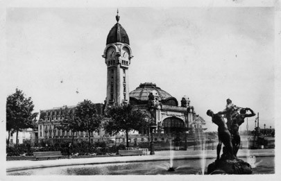 la gare dans les annees 50452