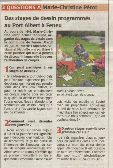 Courrier de l  ouest 2.08.2014