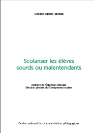 guide Scolariser les eleves sourds ou malentendants