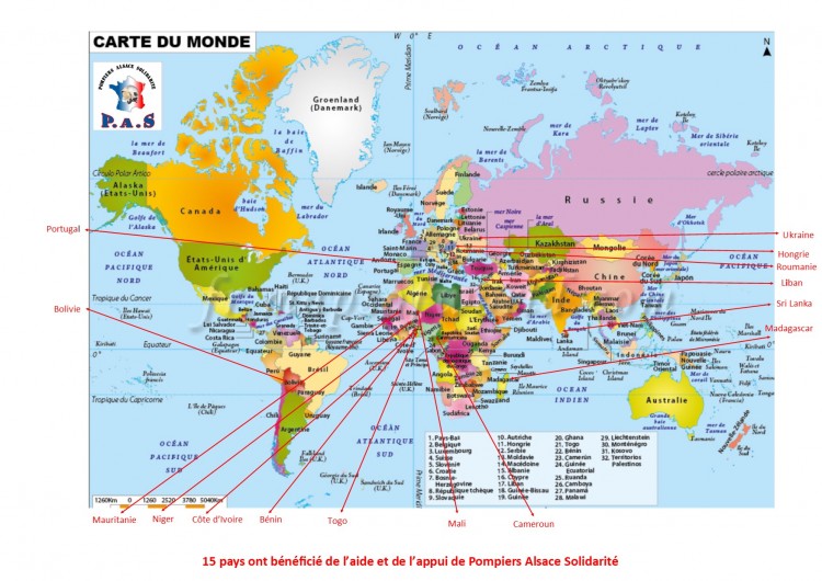 Mappemonde PAS