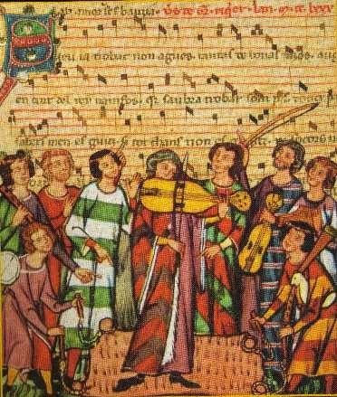 Instrumentistes   Codex Manesse