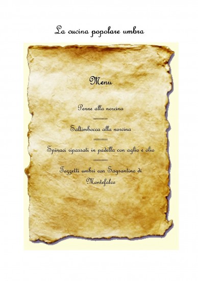 LAURA CUISINE 12 FEVRIER MENU