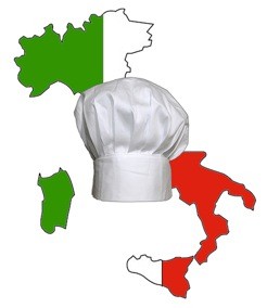 Italia vert toque ronde picc