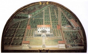 Villa di Poggio a Caiano  Giusto Utens  1 