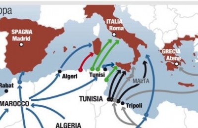 le rotte degli schiavi corriere