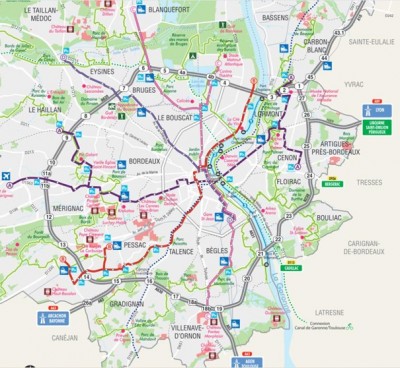 Plan de Bordeaux