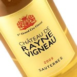 chateau de rayne vigneau 2009 sauternes bordeaux grand cru classes en 1855