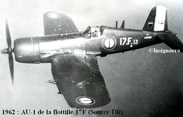 AU.1 de la 17F en 1962