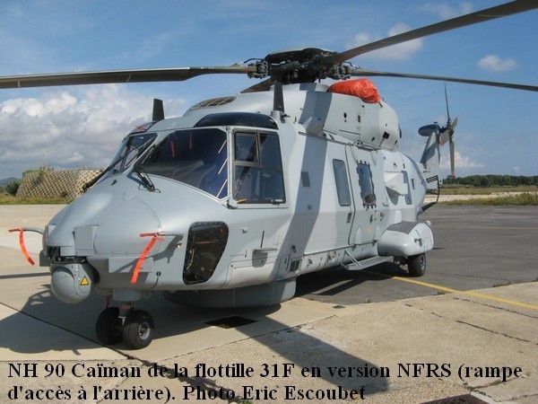 Helicoptere NH.90 de la 31F en version NFRS