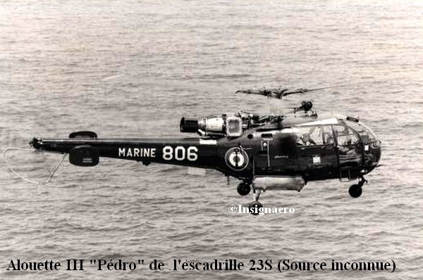 Une Alouette 3 Pedro de la 23S A1