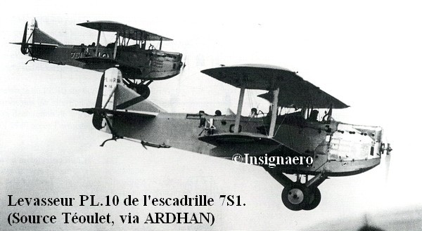 Levasseur PL.10 de l escadrille 7S1