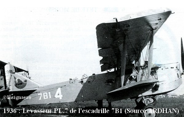 Levasseur PL.7 de l escadrille 7B1