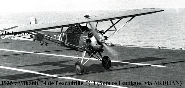 Wibault 74 de l escadrille 7C1