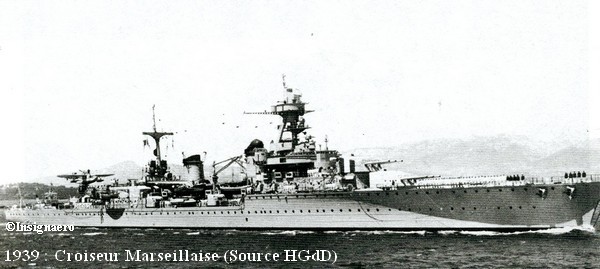 Croiseur Marseillaise photo de 1939
