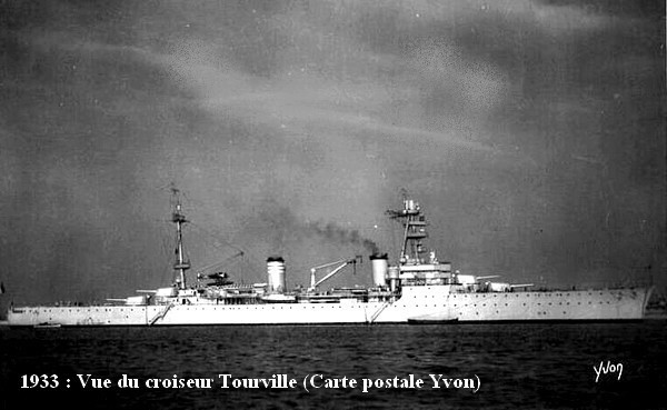 En 1933 vue du Tourville