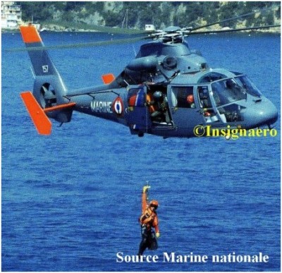 Photo plongeur d helicopere