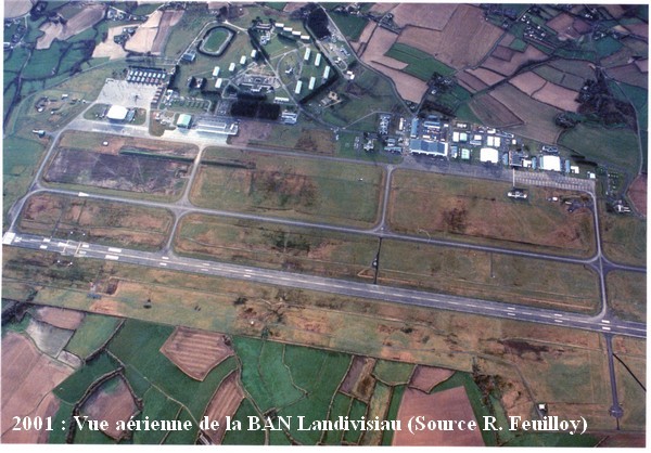 Landivisiau vue aerienne en 2001
