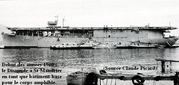 1960 Le dixmude batiment base a St Mandrier