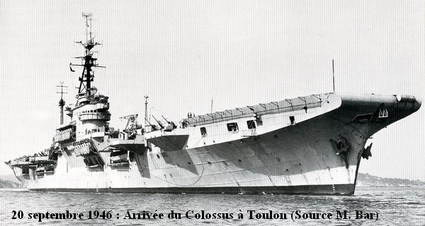 20.9.46 arrivee a Toulon