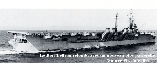 Bois BElleau avec son nouveau bloc passerelle