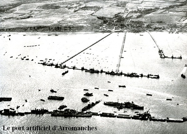 Port artificiel d Arromanches