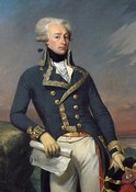 Portrait du marquis Gilbert de la Fayette