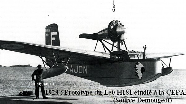 1929. Proto du LeO H181 a la CEPA