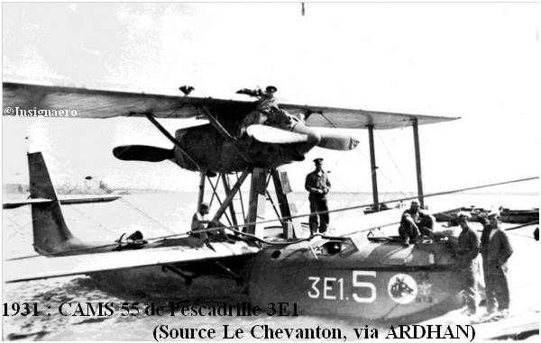 1931  CAMS 55 de l escadrille 3E1
