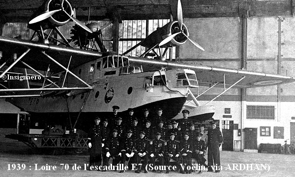 1939. Loire 70 de l escadrille E7